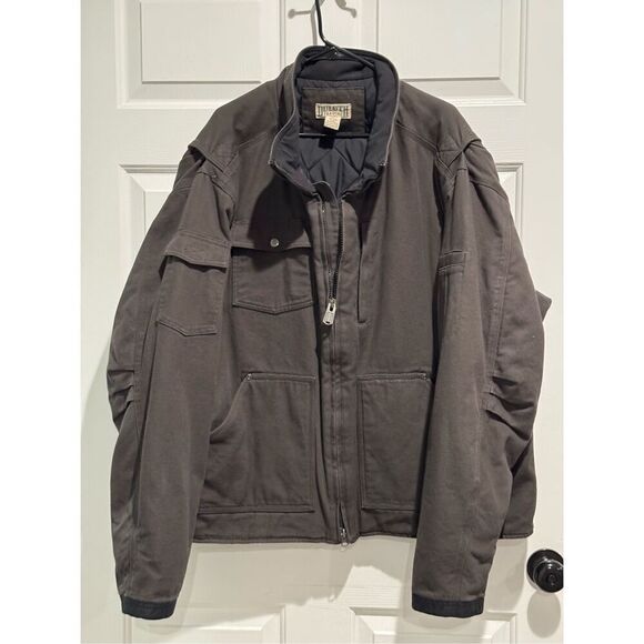 NWOT Duluth Trading Company Men's Superior Windproof Fire Hose Jacket Size 3XL - Picture 2 of 12